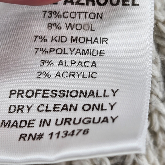 Yigal Azrouel Women's Open Front Shawl Collar Ribbed Cardigan - M - Picture 8 of 8